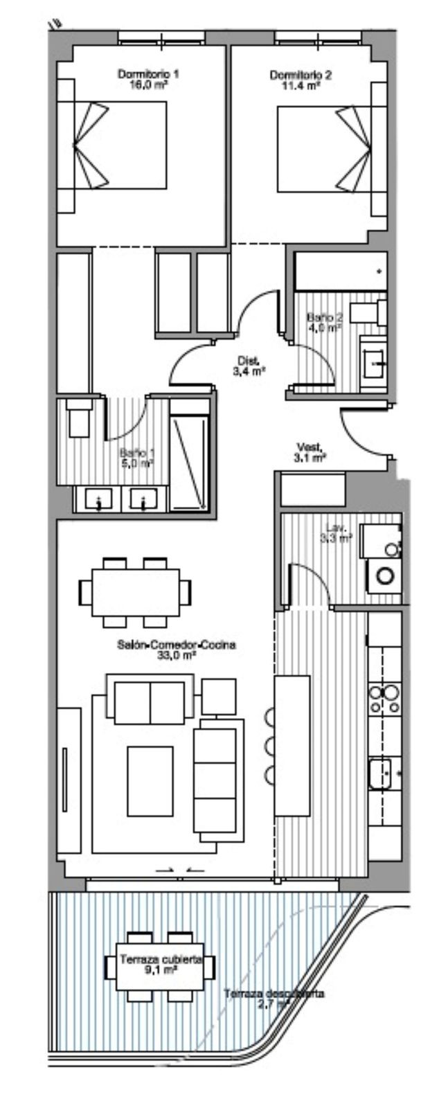 Apartment for sale in Torremolinos