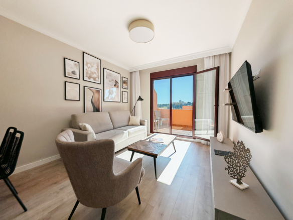 Penthouse til salg i Benahavís