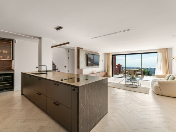 Penthouse til salg i Benahavís