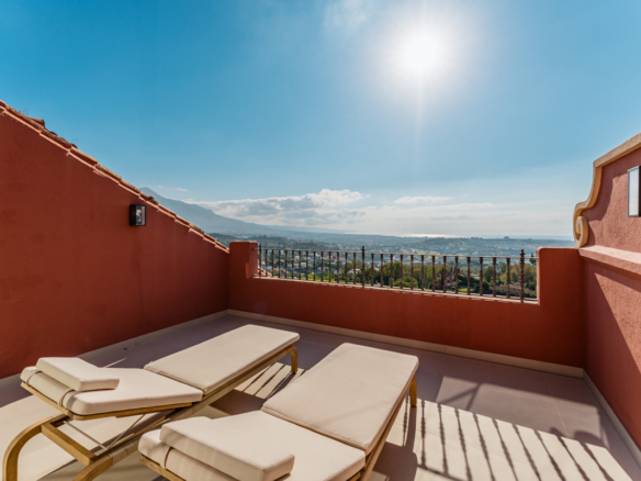 Penthouse til salg i Benahavís