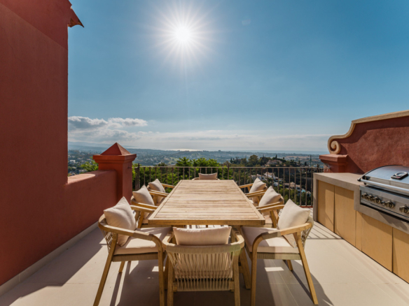 Penthouse til salg i Benahavís