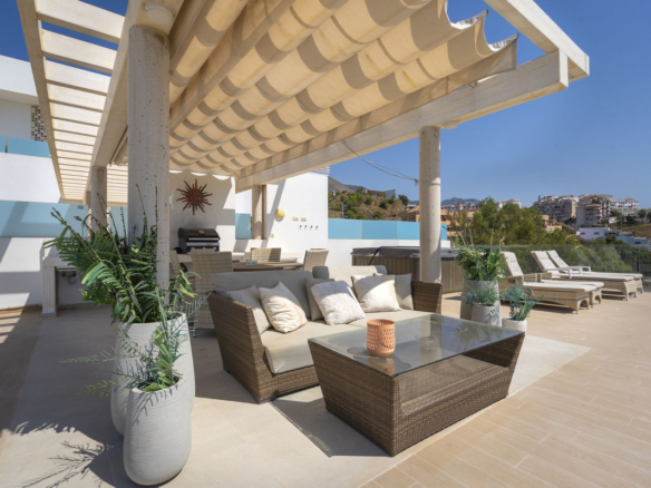 Penthouse til salg i Fuengirola