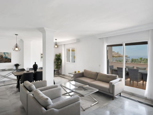 Penthouse til salg i Marbella