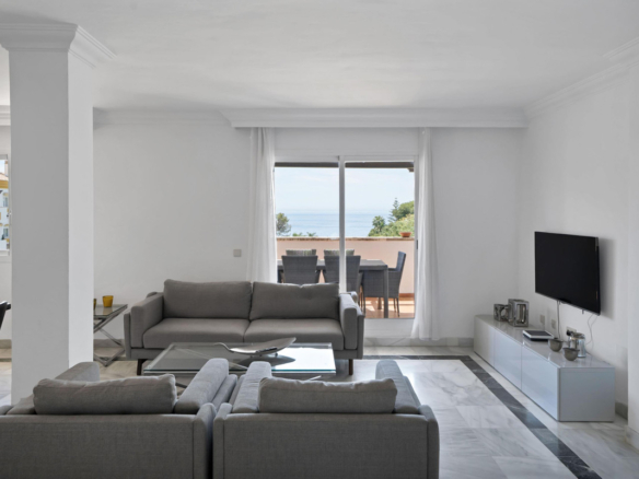 Penthouse til salg i Marbella