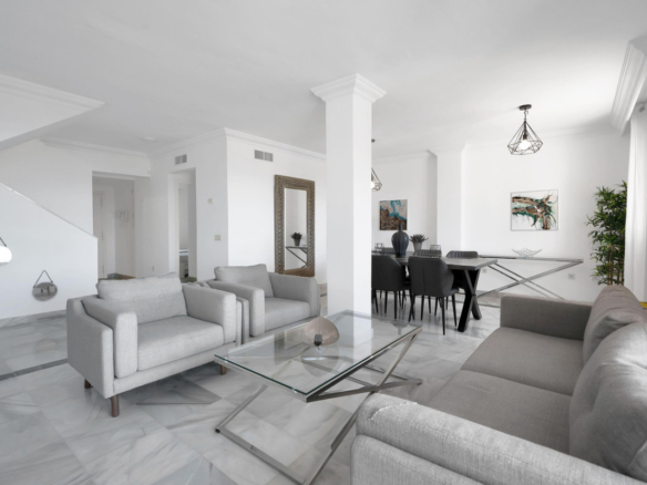 Penthouse til salg i Marbella