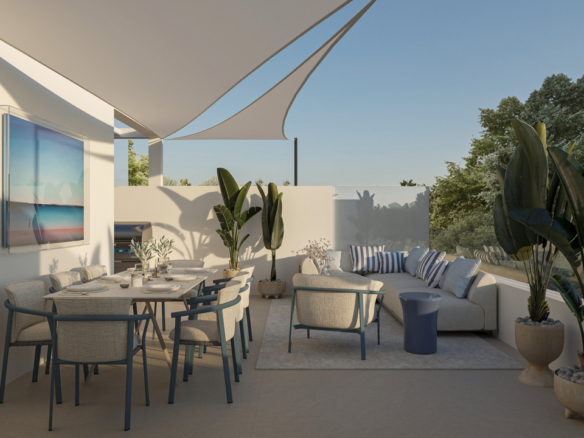 New Semi-Detached House for sale in Estepona