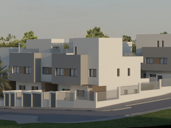 New Semi-Detached House for sale in Estepona