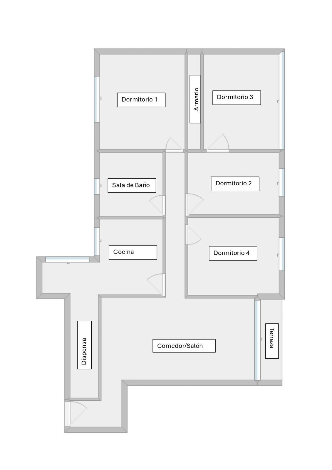 Apartment for sale in Málaga