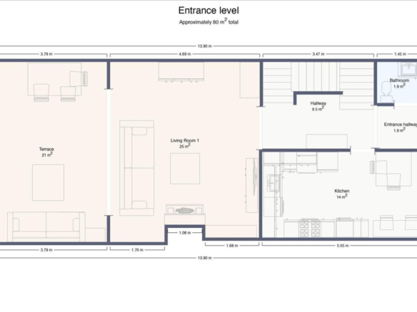 Townhouse for sale in Estepona