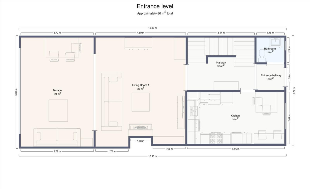 Townhouse for sale in Estepona