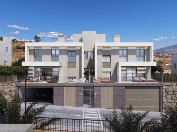 Nuova casa bifamiliare in vendita a Mijas