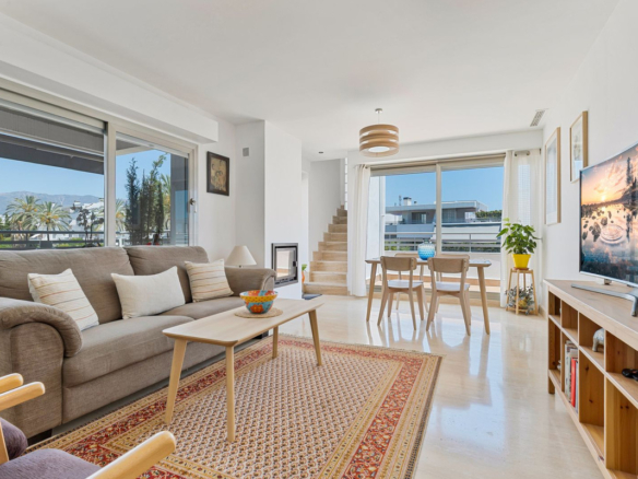 Penthouse til salg i Mijas
