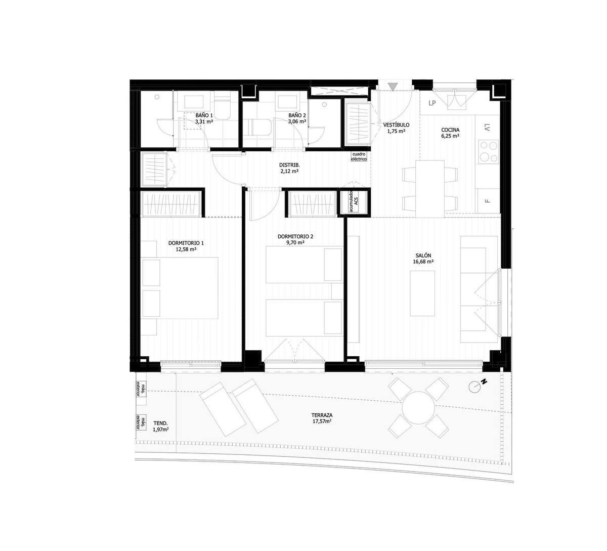 Apartment for sale in Mijas